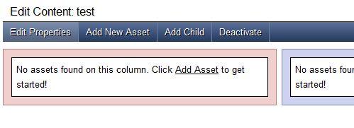 Adding  asset in Page Content
