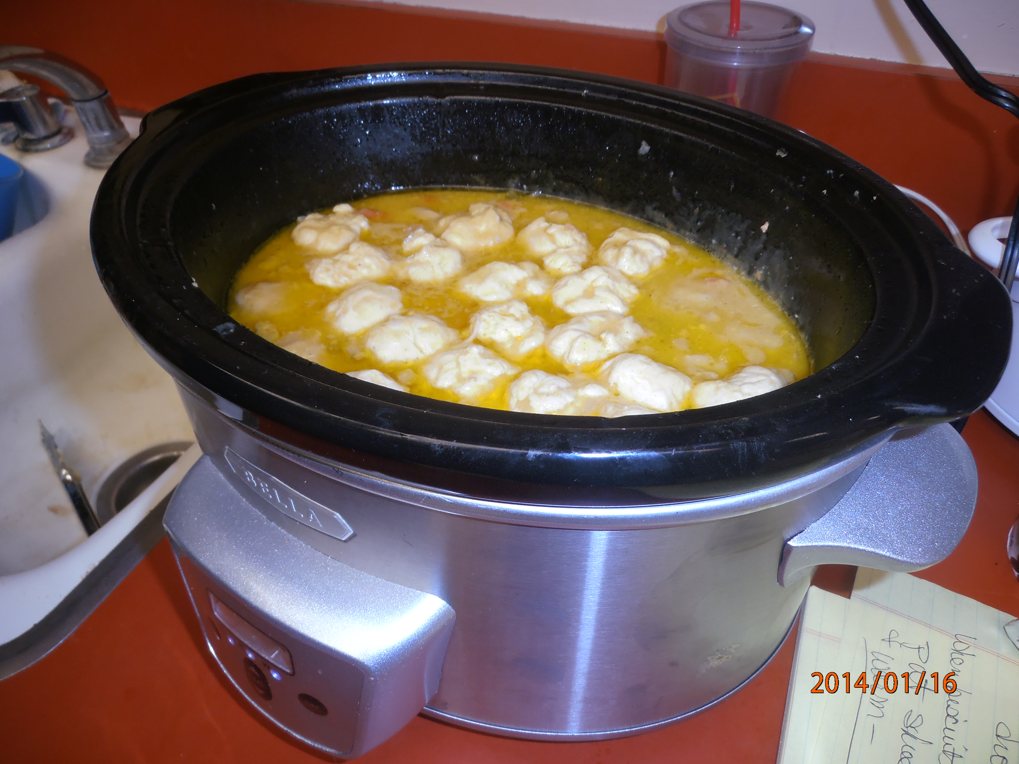 Slow Cooker Chicken & Dumplings  3