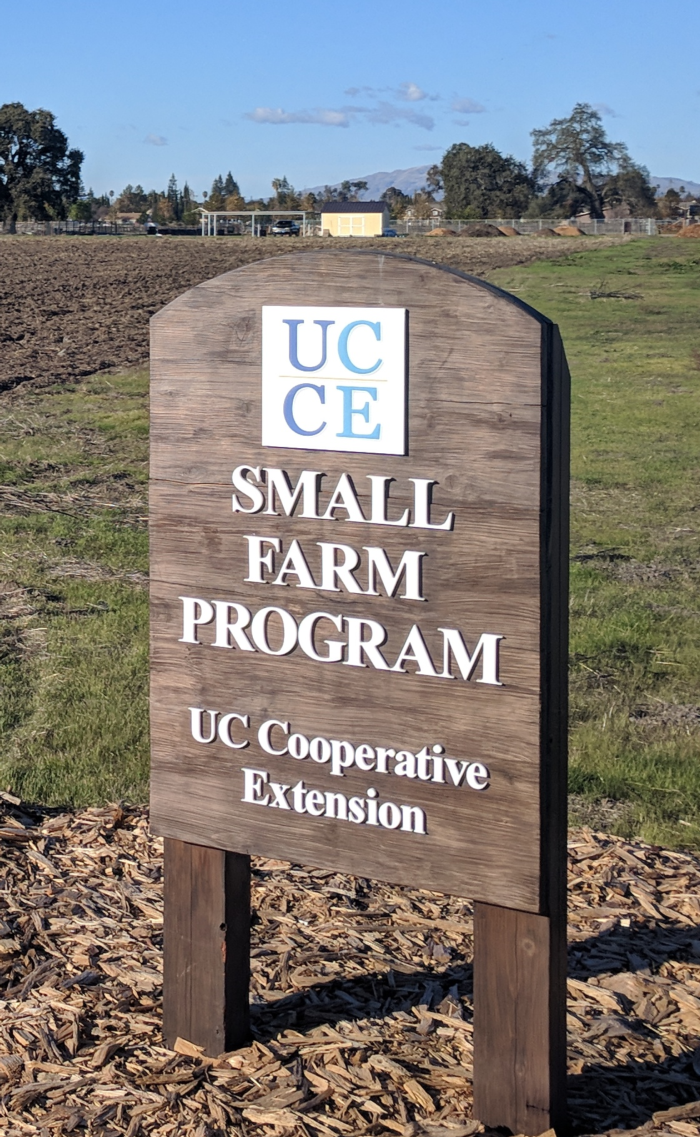 Small Farms Sign Croped