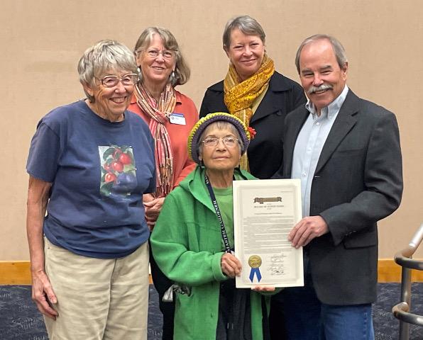 October 4th proclamation ceremony for UC Master Gardener Program of Sonoma County Day.