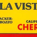 Bella Vista Cherries label