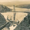 Building Original Exchequer Dam