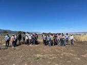 Agricultural commissioners and other state officials toured Modoc County agriculture and discussed sustainable pest management.