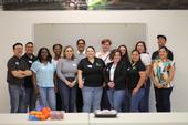 UC ANR staff attending a Staff Assembly Council Lunch and Learn at Kearney Research and Extension Center in April 2024. Photo by Saoimanu Sope.