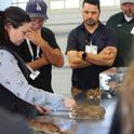 Niamh Quinn teaches participants about physical characteristics that can help pest management professionals identify the different rodent species. All photos by Saoimanu Sope.