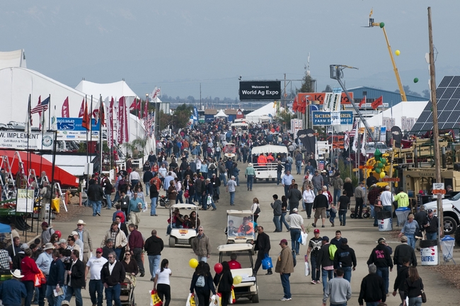 The 2013 World Ag Expo is February 12-14.