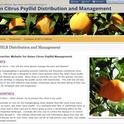 UC's new website for Asian citrus psyllid management.