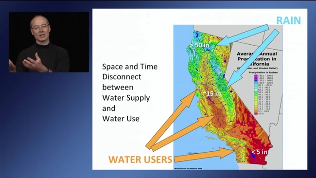 'Groundwater and surface water interactions under water shortage,' Thomas Harter's presentation, has been viewed nearly 1,400 times.