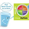 NPI urges the U.S. Department of Agriculture to add a symbol for water to its MyPlate graphic.