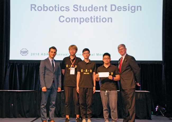 Winners named in ASABE ag robotics competition - ANR news releases ...