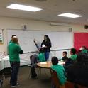 Diego Mariscal with an after-school 4-H group in Santa Rosa