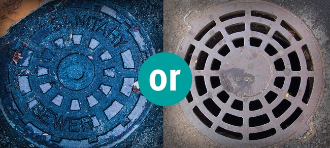 Storm Drain and Sewer Drain - learn the difference