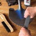 Shovel cleaning & sharpening <br>(gloves are recommended)<br>picture: Pinterest