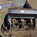 Figure 1: Portable compost Spreader used to spread compost on the farm