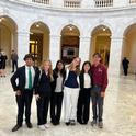 The California 4-H delegation with Ben at the Congressional offices