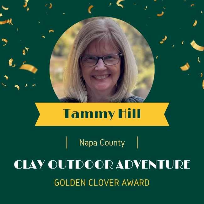 Tammy Hill from Napa County - Outdoor Adventure Golden Clover 2023-24 awardee