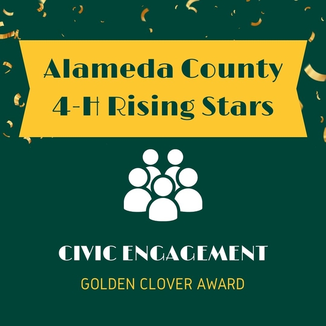 Alameda County Rising Stars Team - Civic Engagement 2023 Golden Clover group awardee