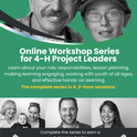 Flyer for Project Leader Workshop Series
