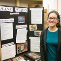 Amanda Cantwell at the science fair