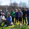 Feather Falls residents, Butte County 4-H members and family, and SPI foresters gather for a group photo at tree planting event on March 31, 2019 in Ponderosa Fire Area, Feather Falls, CA.