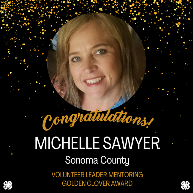 Photo of Michelle Sawyer-Volunteer Leader Mentoring awardee