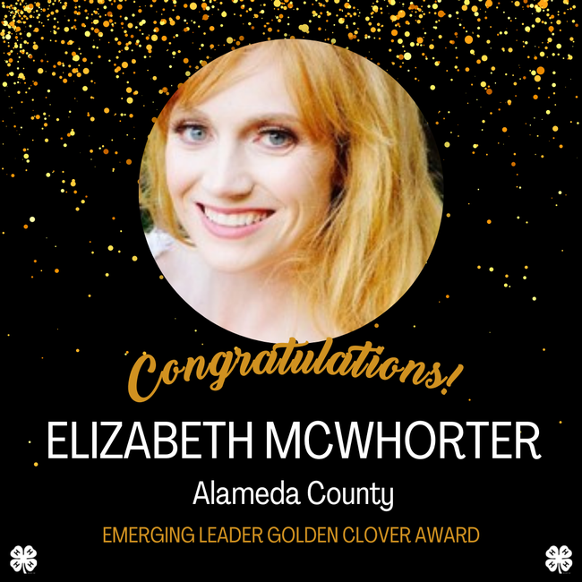 Photo of Elizabeth McWhorter, Emerging 4-H Leader