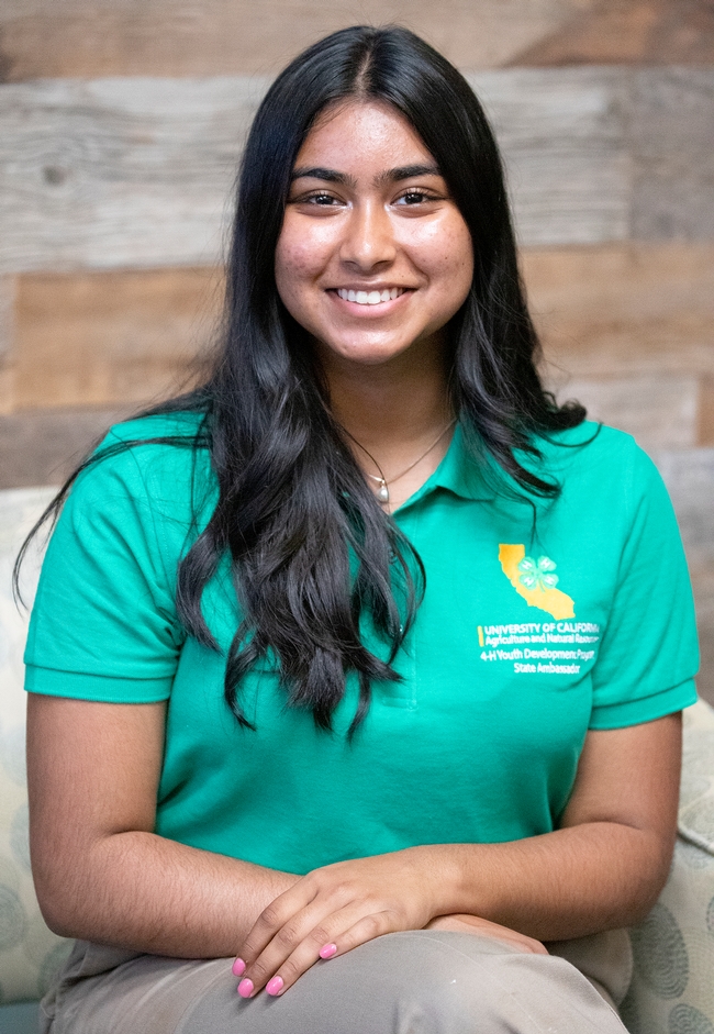 Youth in Action by day and UC 4-H State Ambassador by night, Sudarsan is managing her time to serve with excellence in both working honors.