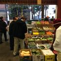 Fresno farmers visited Pacific Rim Produce, which buys from small farmers, mostly within 250 miles of Oakland.