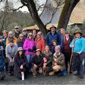 Napa County Forest Stewardship Workshop participants gather during the series’ in-person field day. Photo by Kim Ingram.