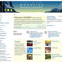 SNAMP website homepage.