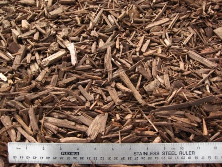 Most any plant-based, commercially available mulch will work.