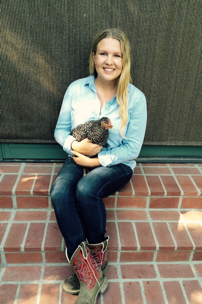 Maddie Herndon, a student at Bakersfield Community College, was selected for the UC ANR Cooperative Extension DiGiorgio Internship for summer 2015.