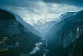 California water travels from the high-mountain headwaters of the Sierra Nevada to the vast groundwater basins in the valleys below.