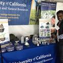 UCCE entomology and biologicals advisor Surendra Dara, shown at a display at the World Ag Expo, was the organizer of the March Ag Innovations Conference in Santa Maria.