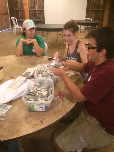 Creating vermicompost bins