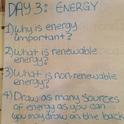 Energy journaling starts the day!