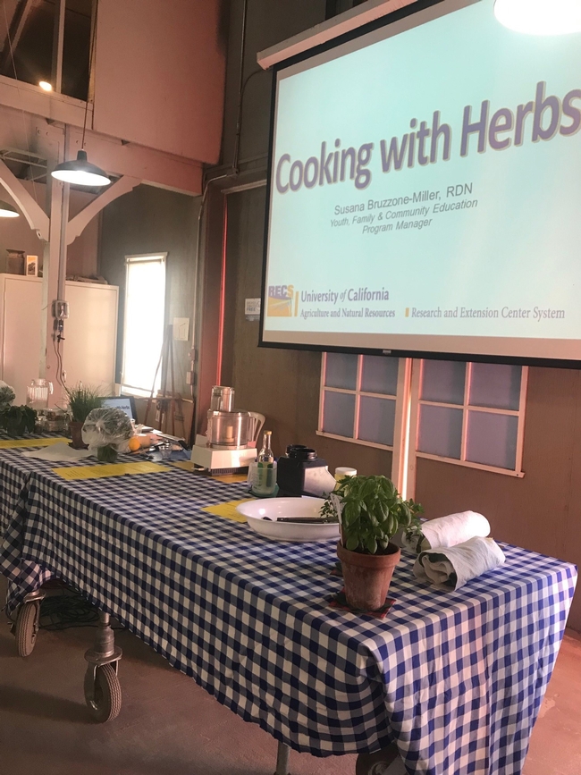 Cooking with Herbs Class