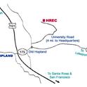 HREC location map