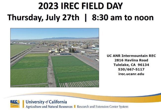 2023 IREC Field Day Save the Date