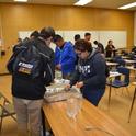 Students at Reedley College's 2016 STEM conference attending Jeffrey Mitchell's workshop.