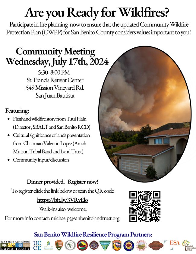 Wildfire Planning Community Mtg 7.17.24 SJB