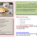 Tea time march 2018