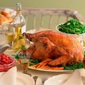 Table set for Thanksgiving Dinner