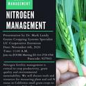 Nitrogen Management Webinar