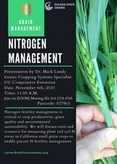 Nitrogen Management Webinar