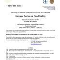 Grower Series on Food Safety