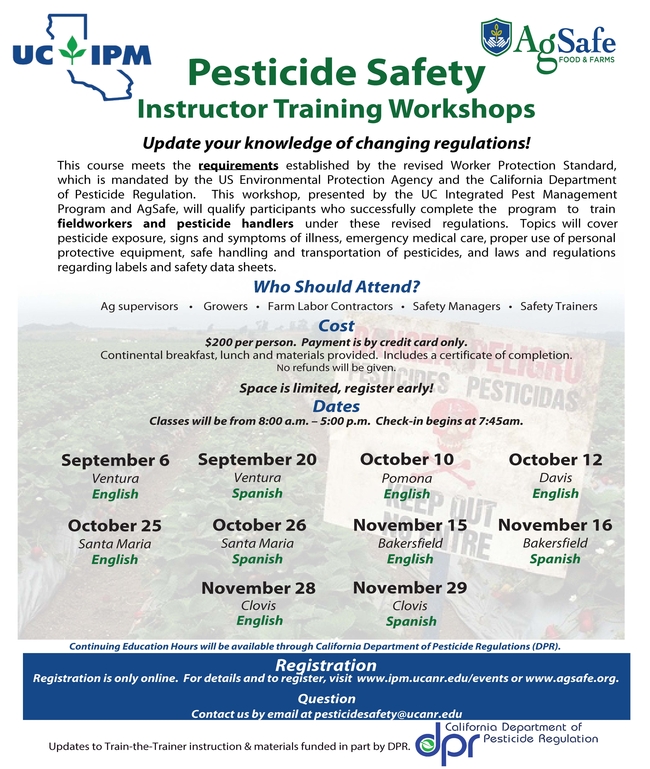 pesticide training Page 1
