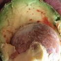 avocado red staining