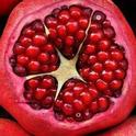 pomegranate half