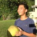 pomelo huge in perspective